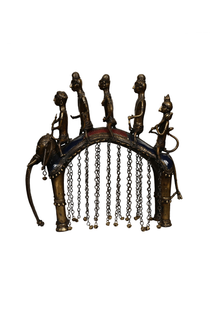 Khushi-Living-Artefacts-Brass-Family-Elephant