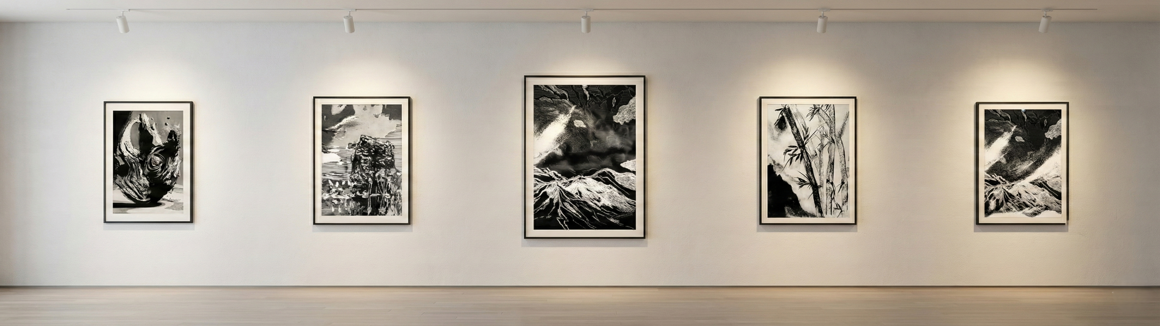Black & White Paintings
