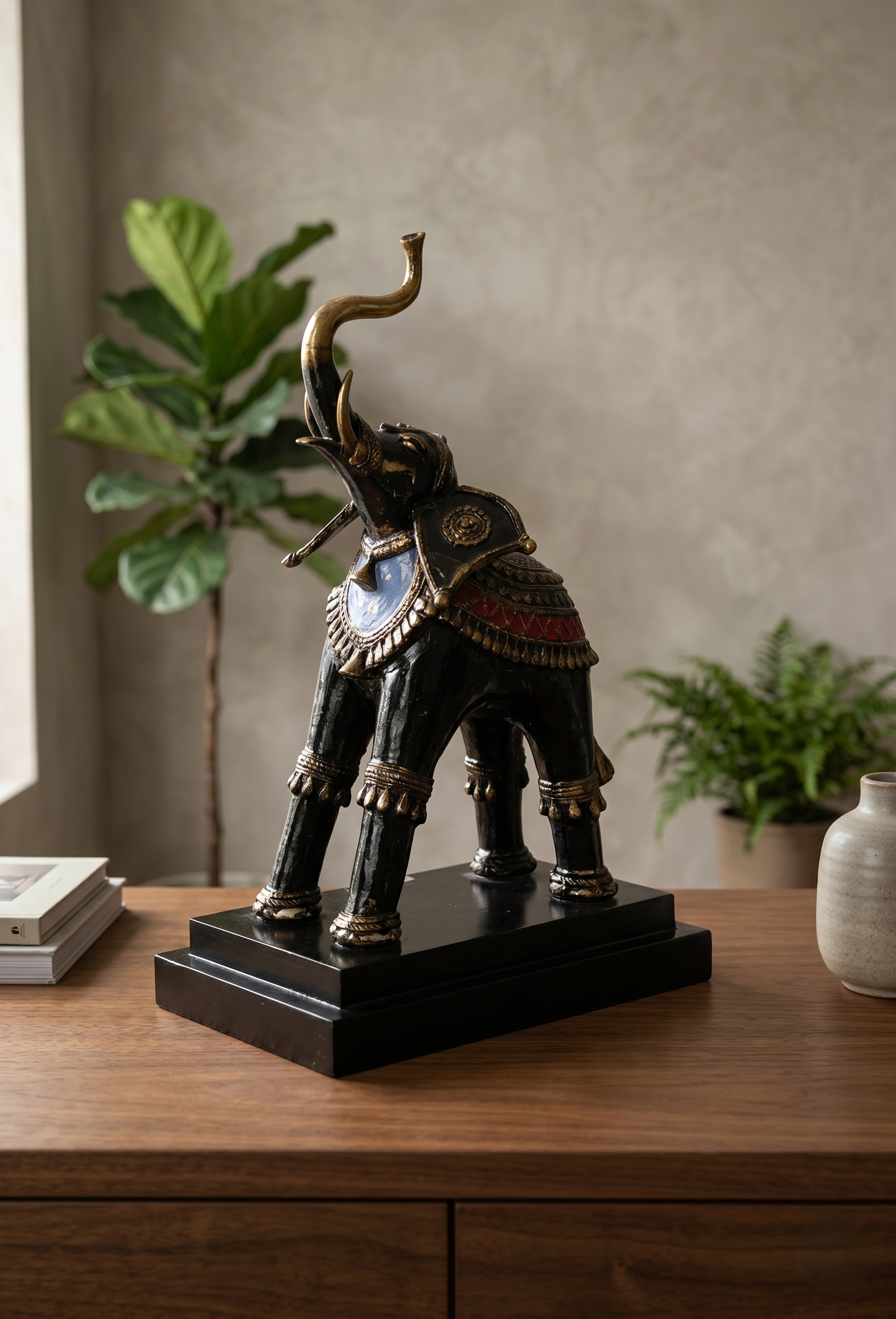 Khushi-Living-Artefacts-Brass-Elephant