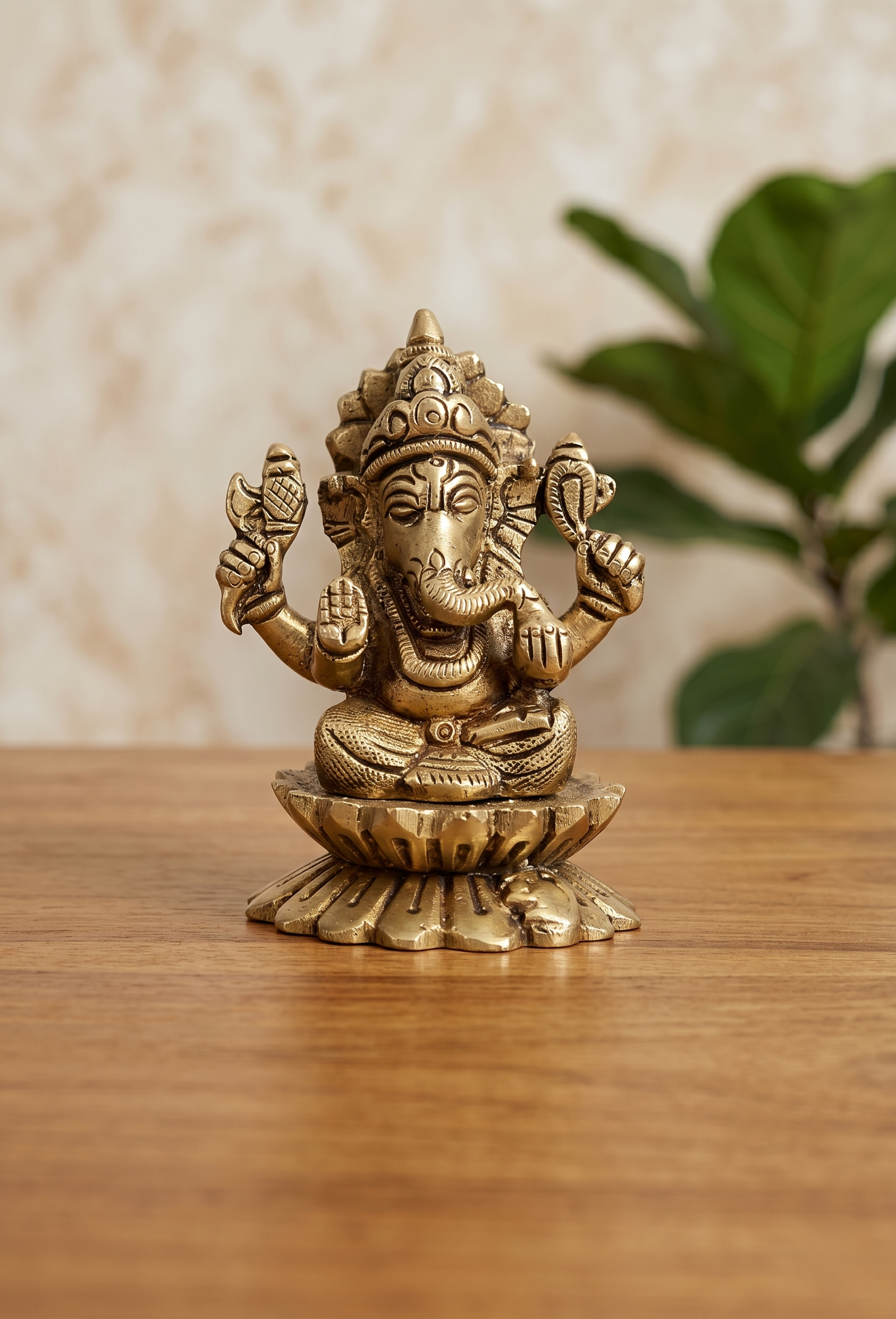 Khushi-Living-Artefacts-Brass-Ganesh Jii