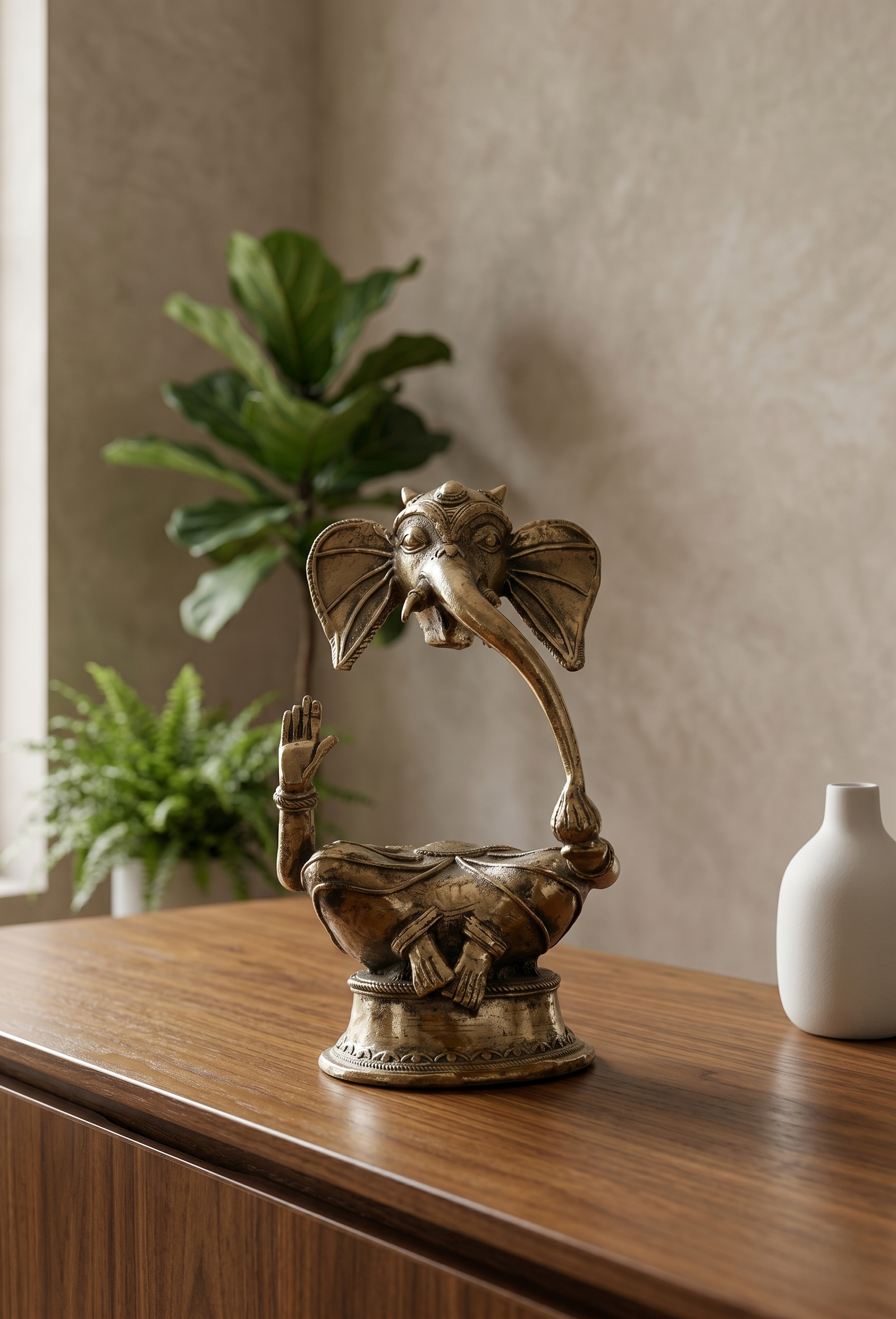 Khushi-Living-Artefacts-Brass-Ganesh Jii