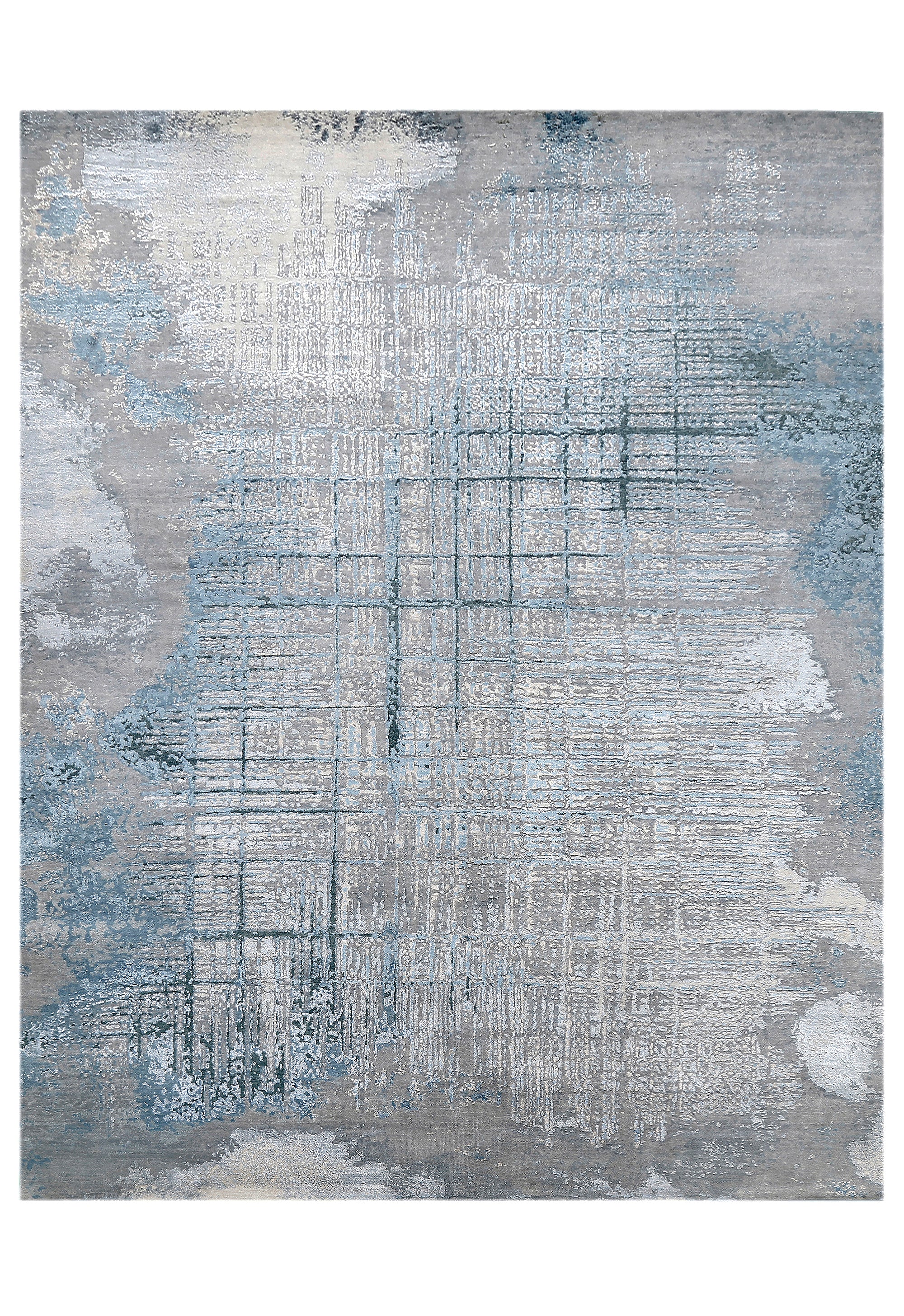 Glacier Grid Rug