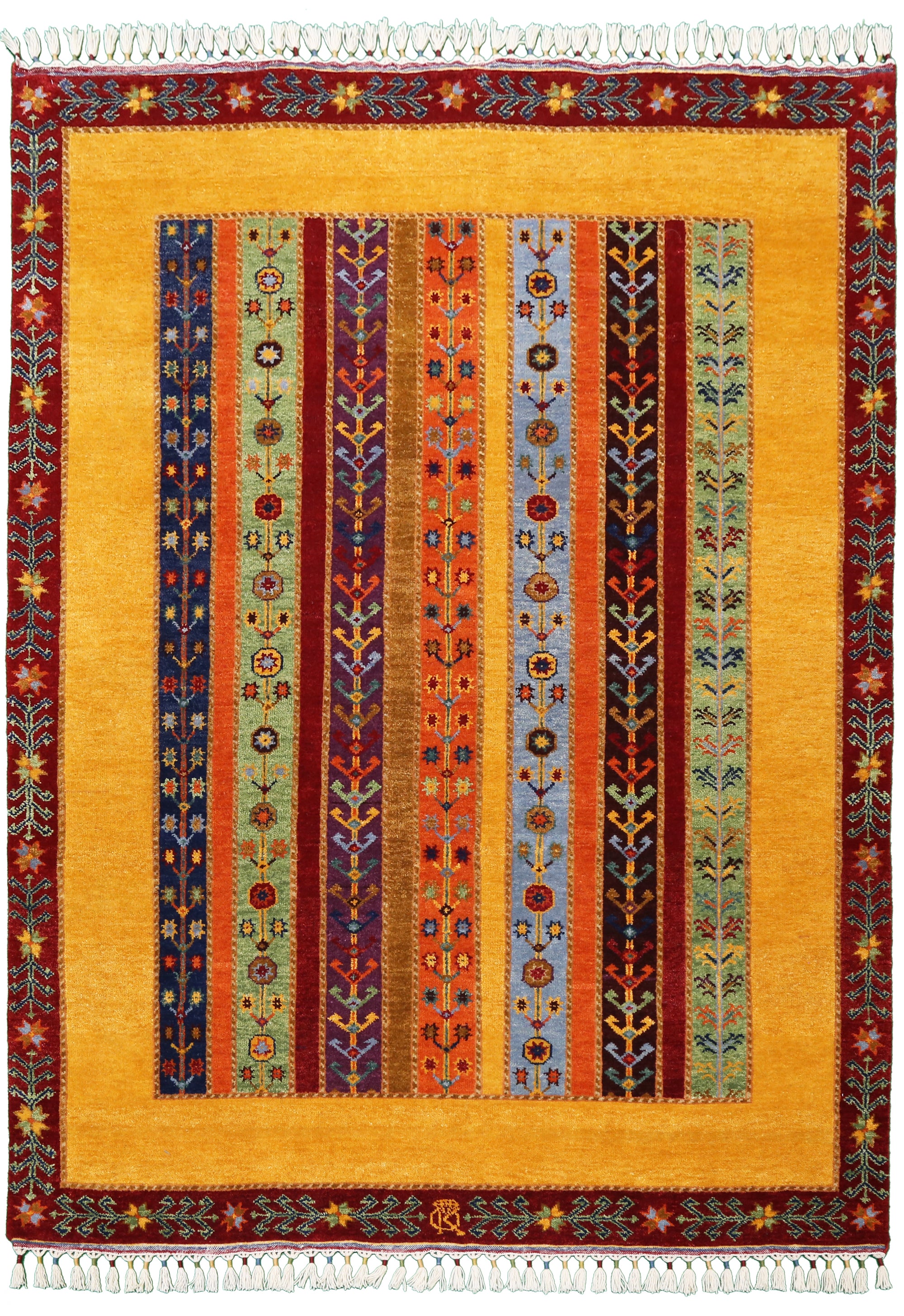 Khushi-Living-Rugs-Carpet-Hand Knotted-Traditional-Sal