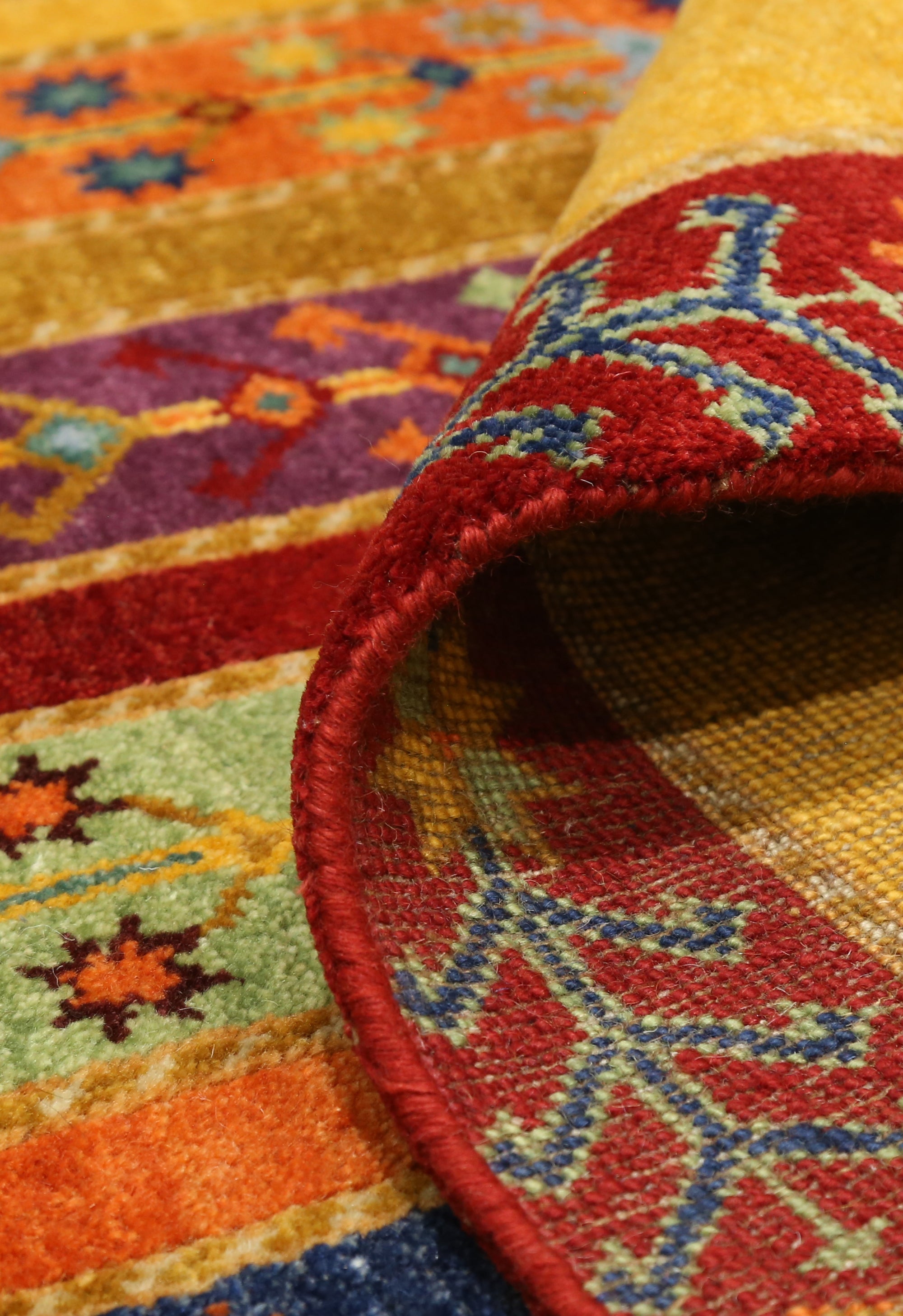 Khushi-Living-Rugs-Carpet-Hand Knotted-Traditional-Sal