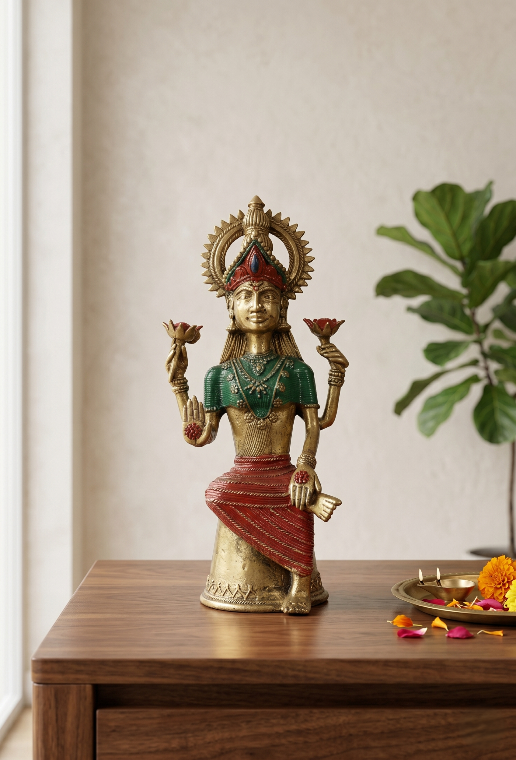 Khushi-Living-Artefacts-Brass-Lakshmi-Jii