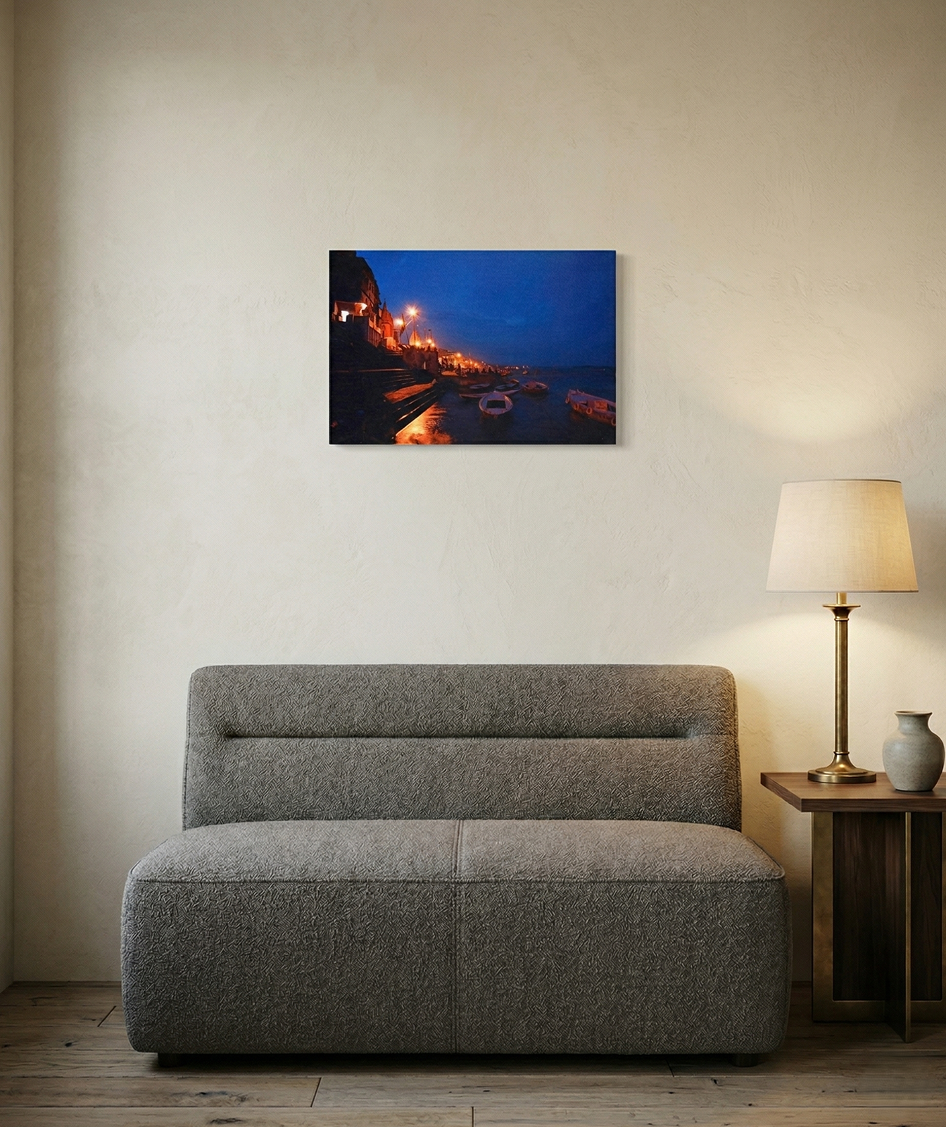 Khushi-Living-Paintings-Devotional-Kashi-Ghat