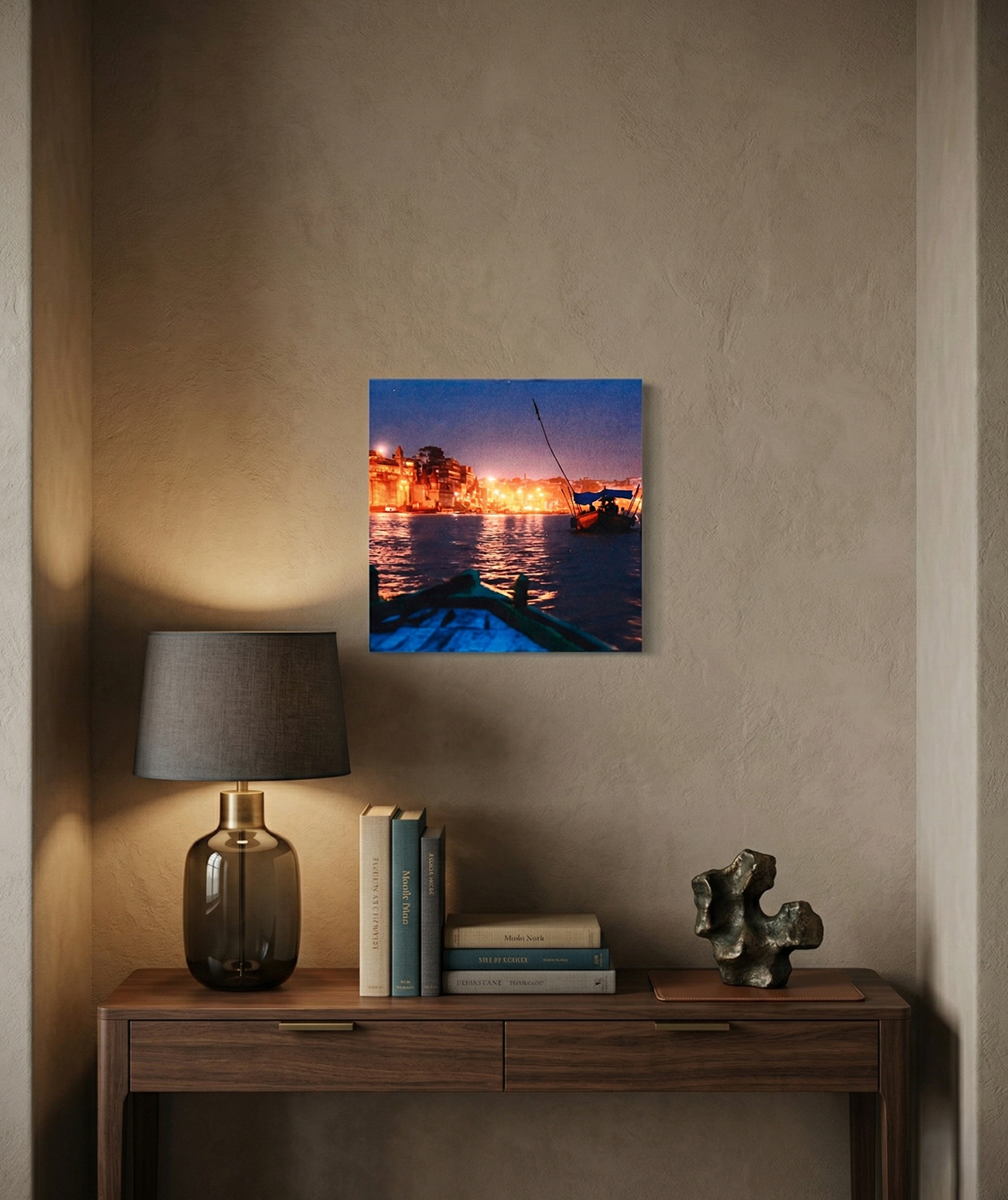 Khushi-Living-Paintings-Devotional-Kashi-Ghat