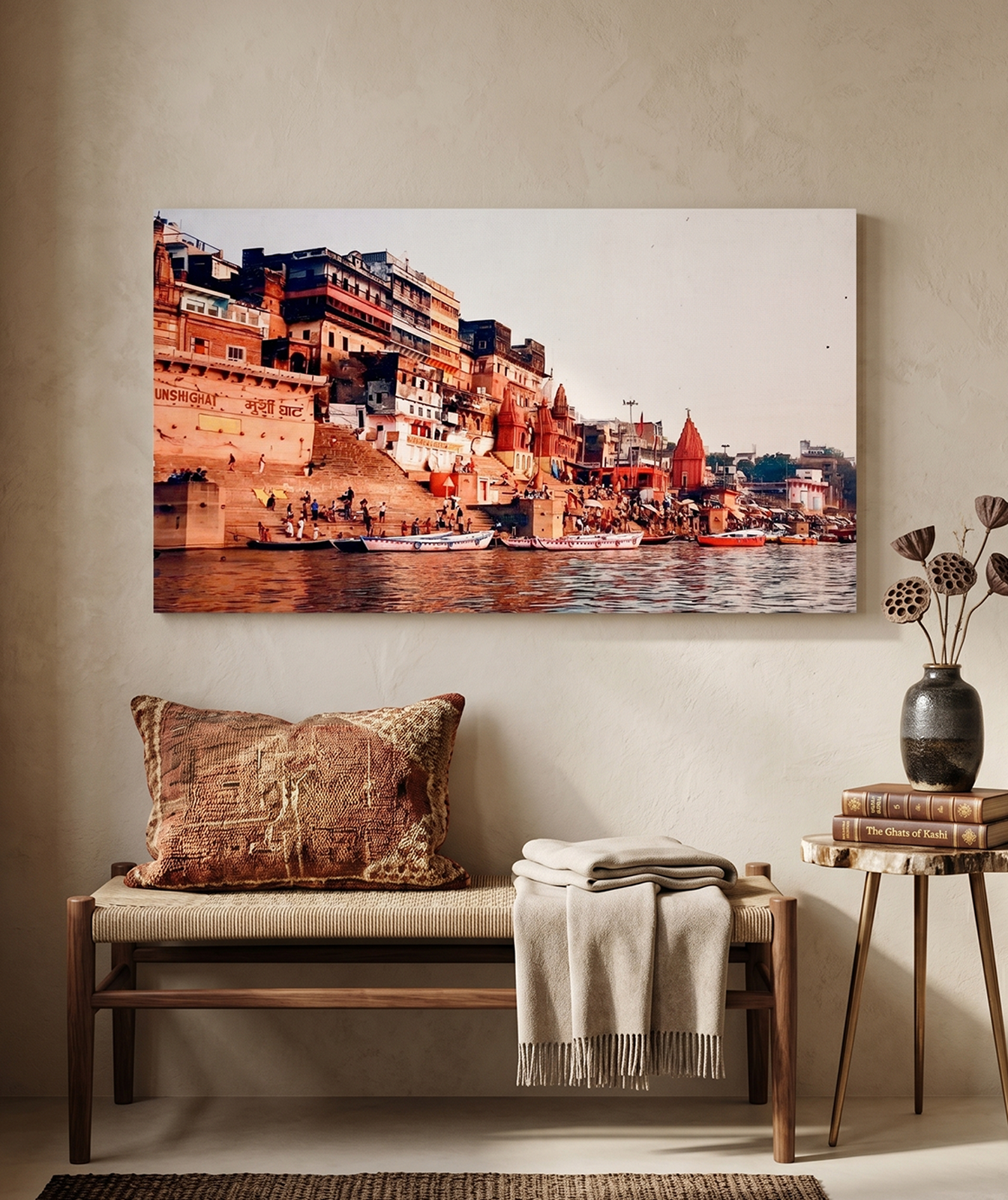 Khushi-Living-Paintings-Devotional-Kashi-Ghat