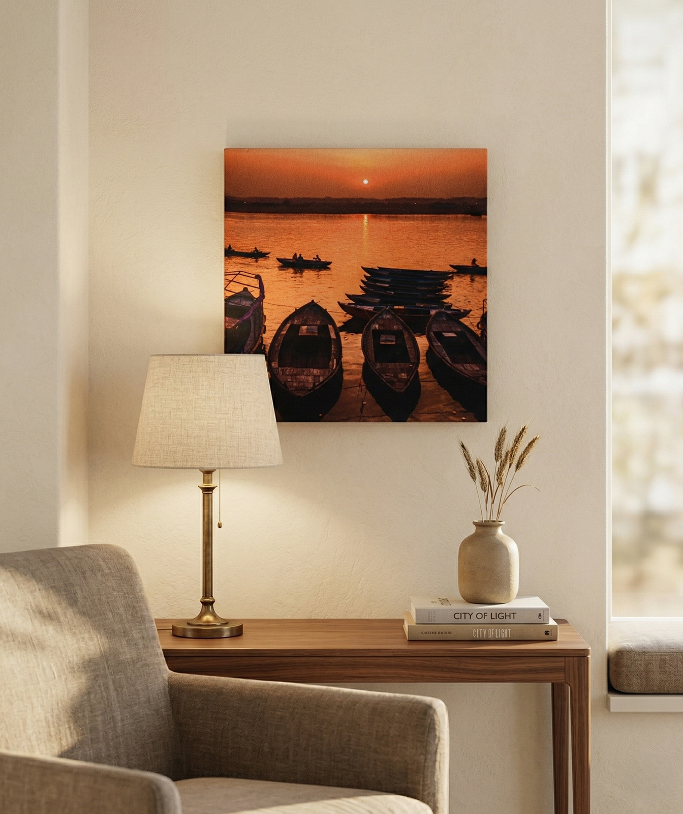 Khushi-Living-Paintings-Devotional-Kashi-Ghat