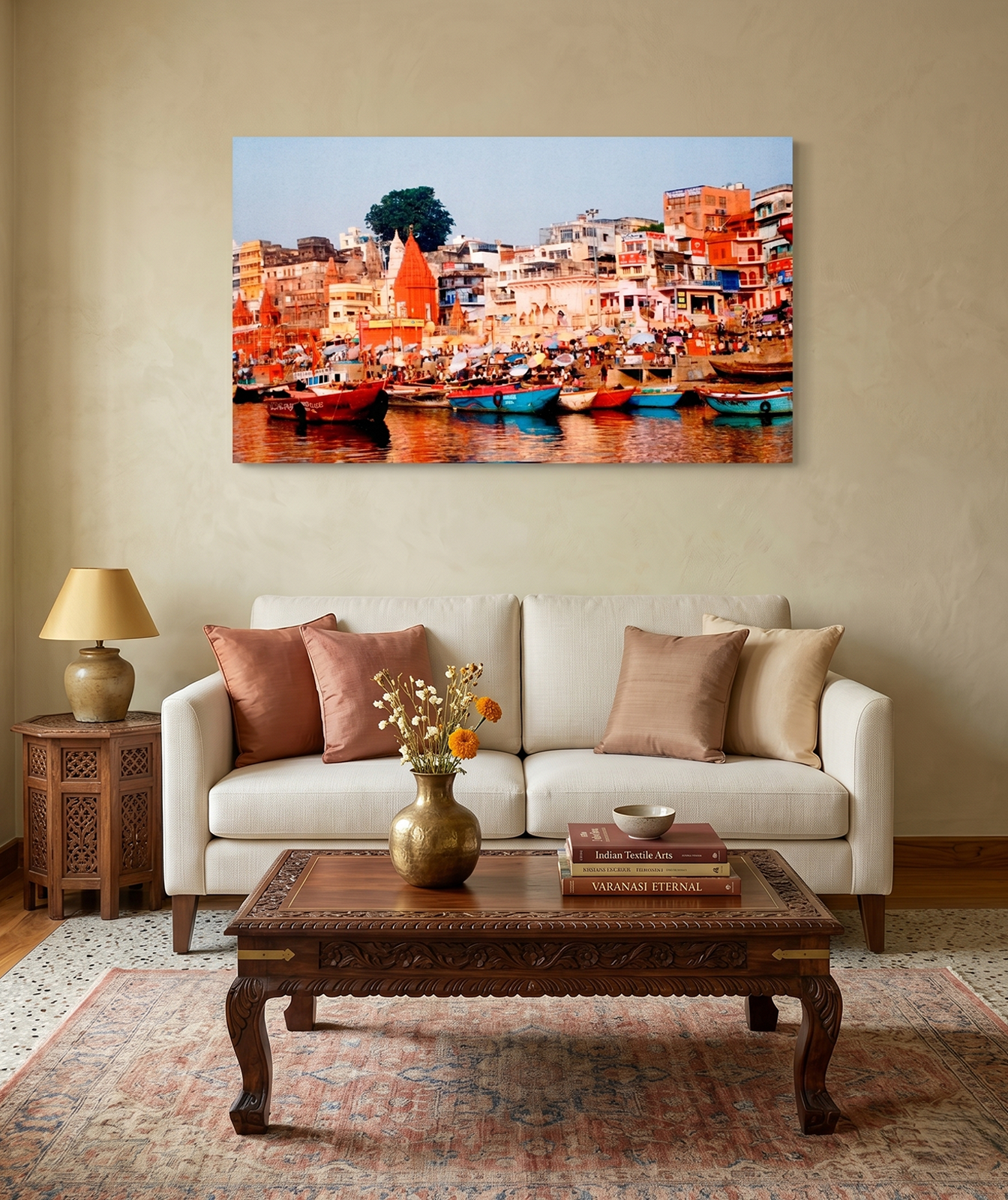 Khushi-Living-Paintings-Devotional-Kashi-Ghat