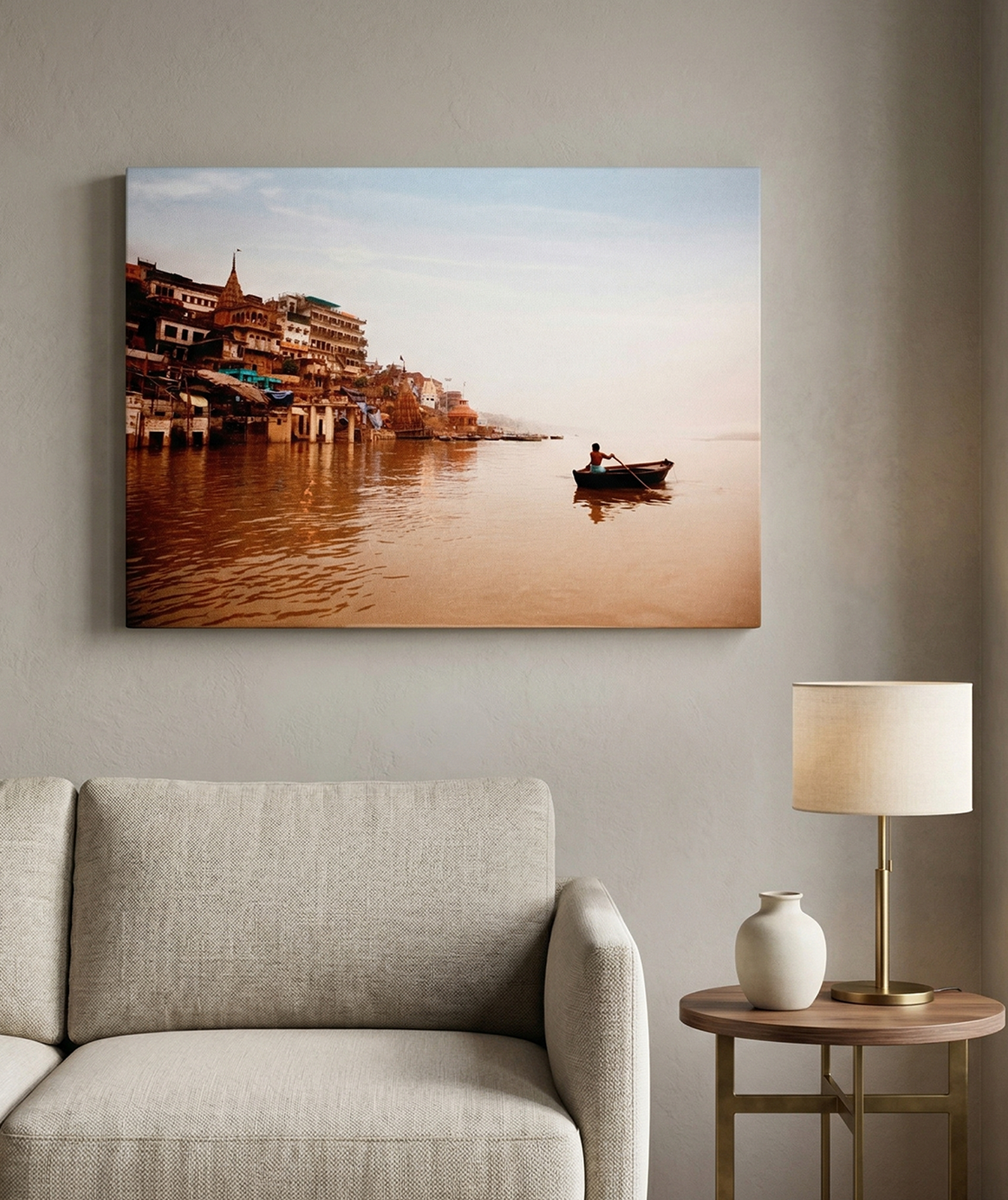 Khushi-Living-Paintings-Devotional-Kashi-Ghat