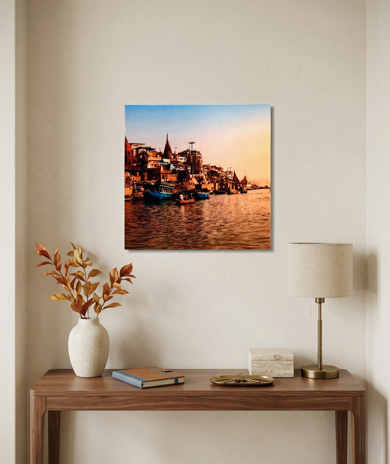 Khushi-Living-Paintings-Devotional-Kashi-Ghat