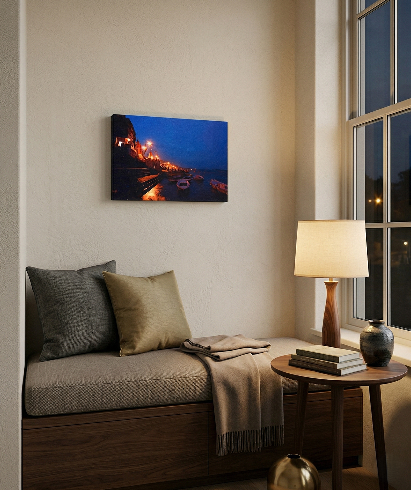 Khushi-Living-Paintings-Devotional-Kashi-Ghat