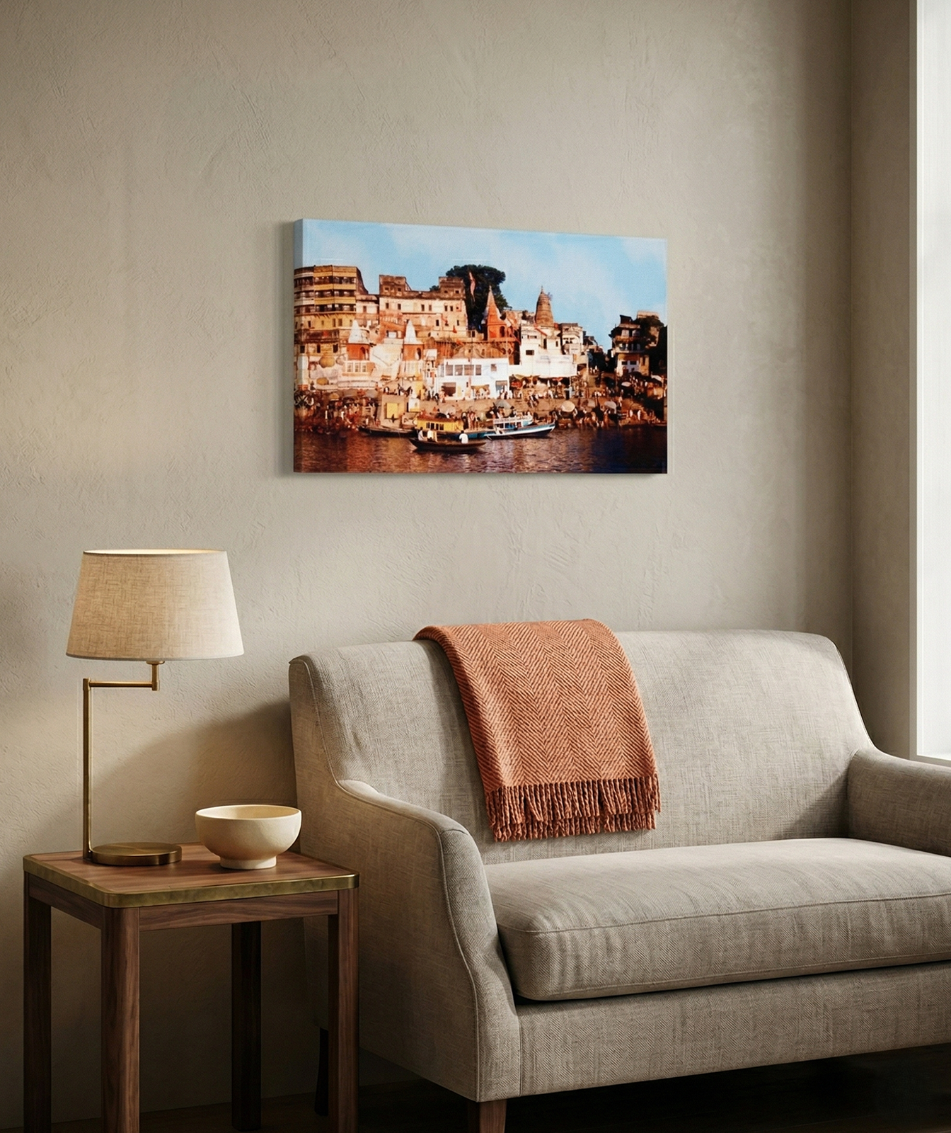 Khushi-Living-Paintings-Devotional-Kashi-Ghat
