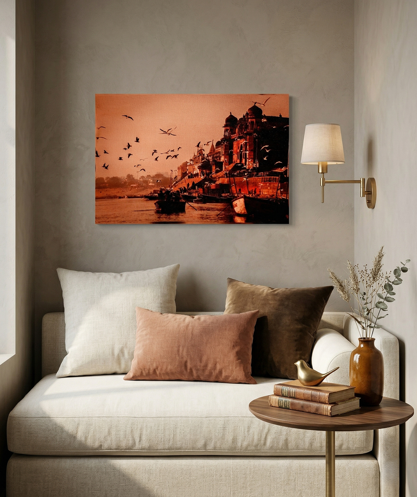 Khushi-Living-Paintings-Devotional-Kashi-Ghat