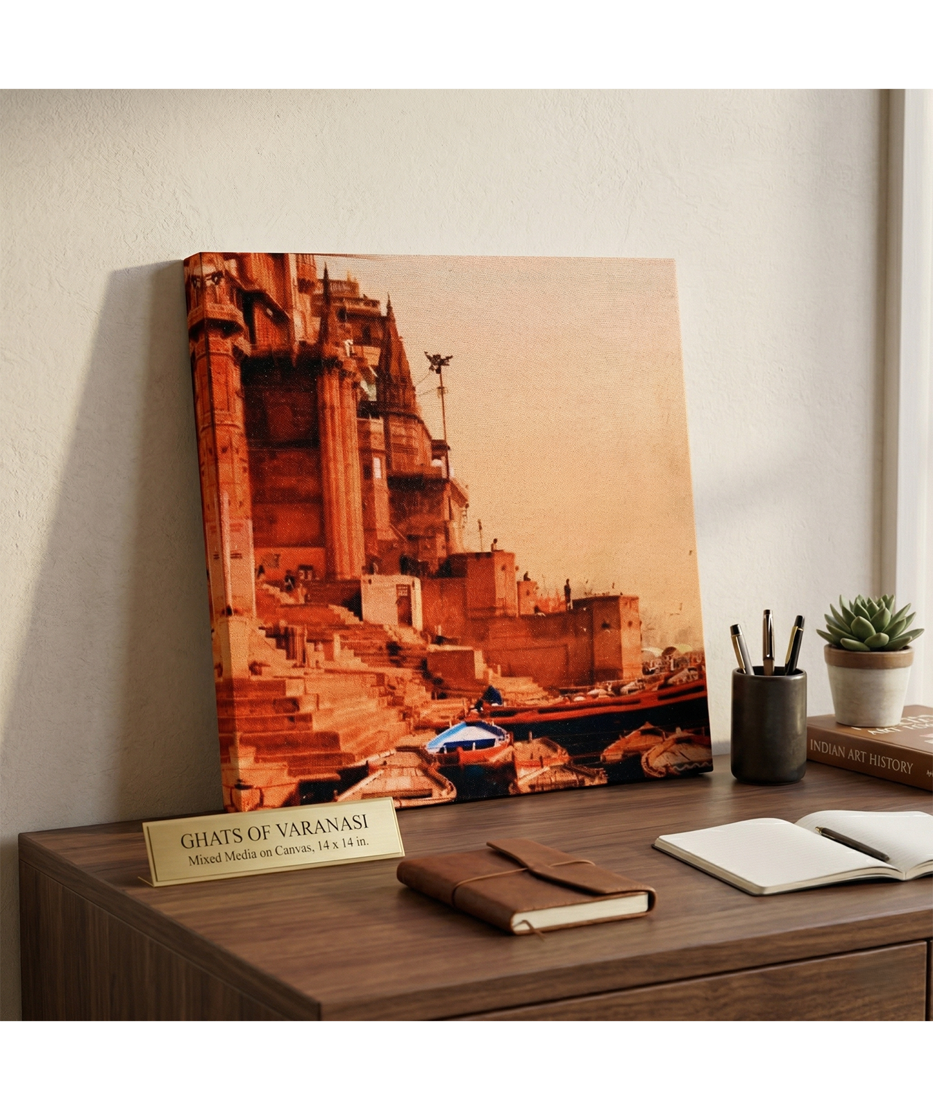 Khushi-Living-Paintings-Devotional-Kashi-Ghat