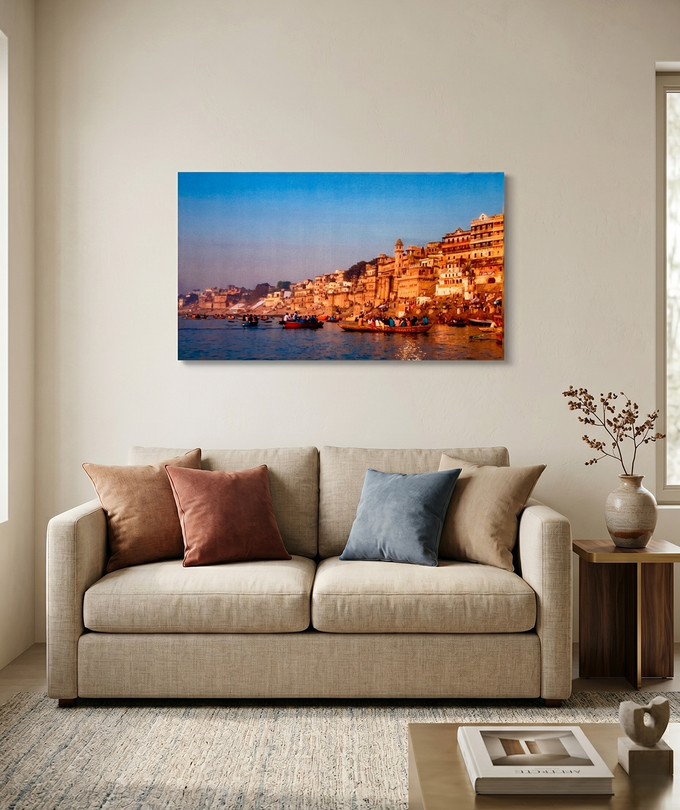 Khushi-Living-Paintings-Devotional-Kashi-Ghat