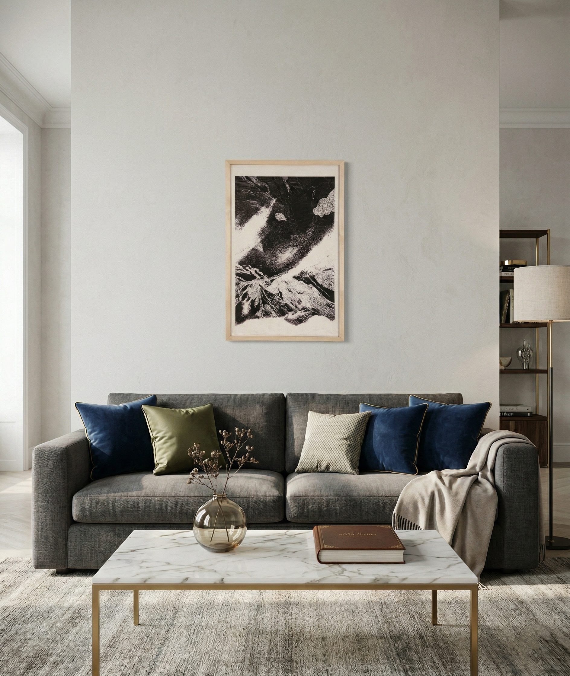 Khushi-Living-Paintings-Black & White