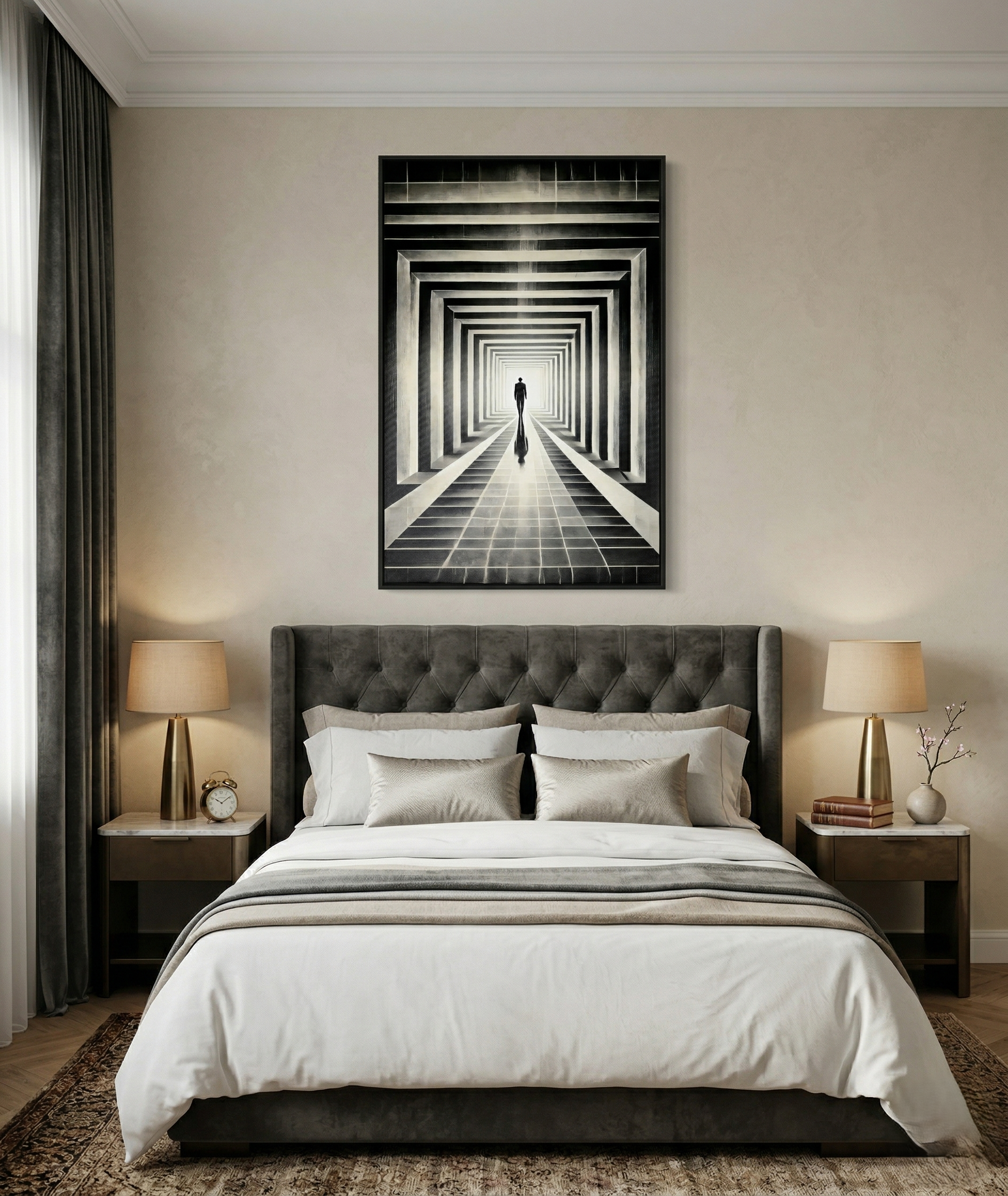 Khushi-Living-Paintings-Black & White