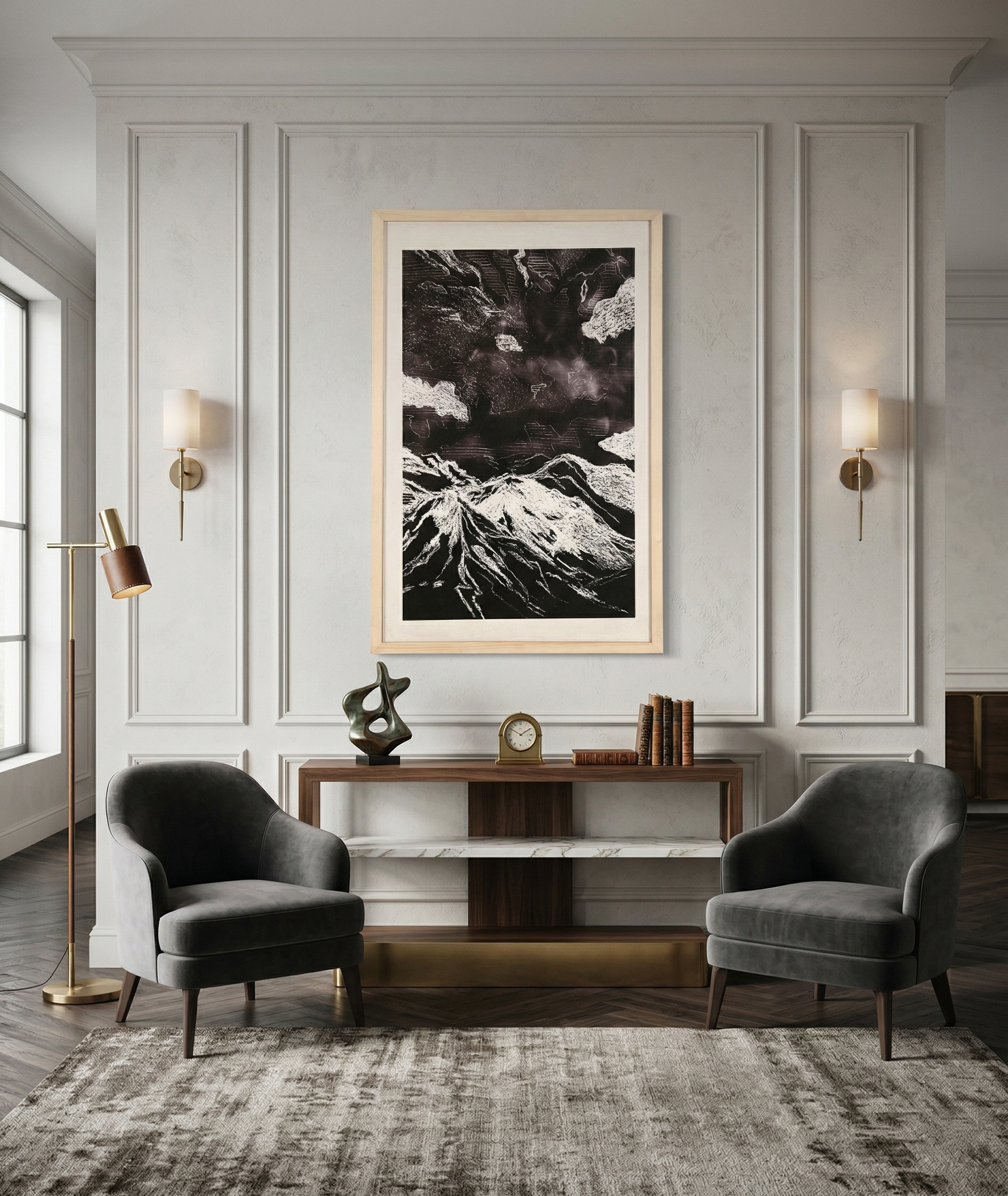 Khushi-Living-Paintings-Black & White