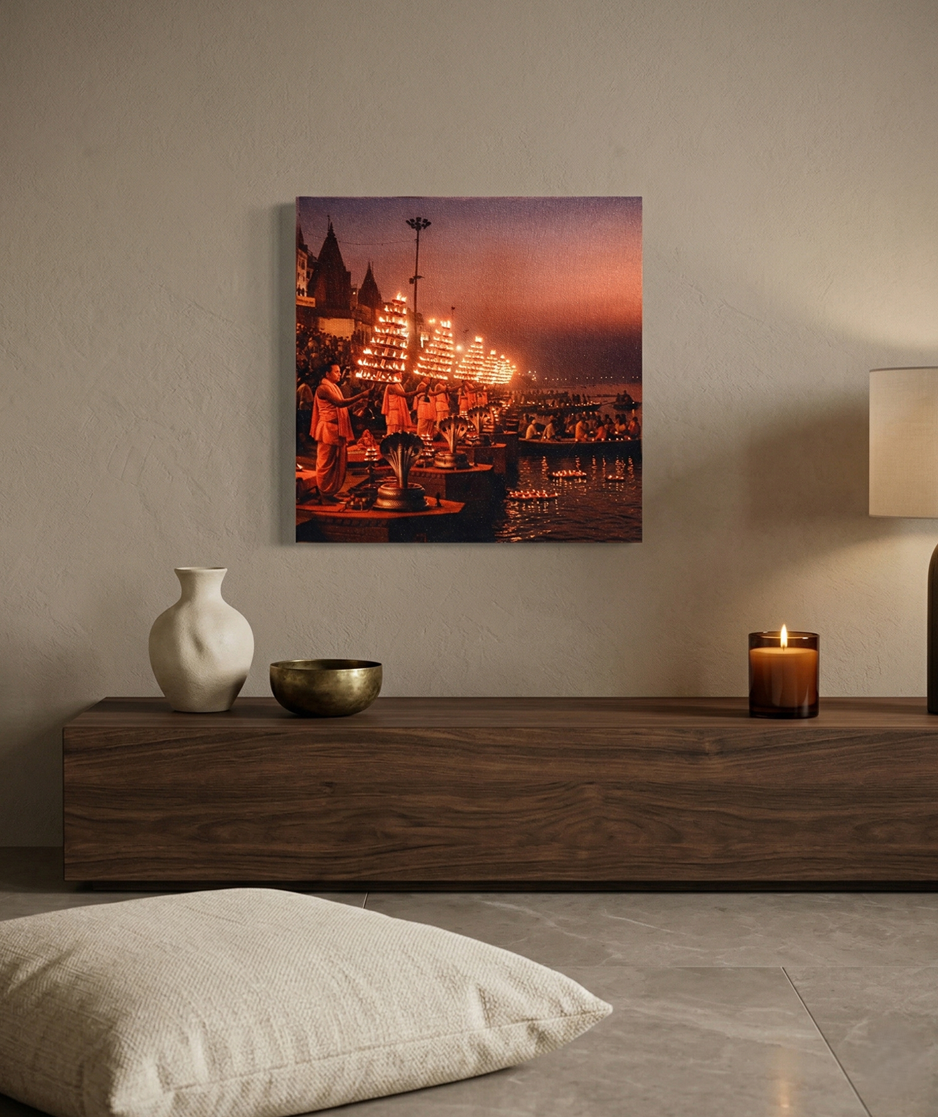 Khushi-Living-Paintings-Devotional-Kashi-Ghat