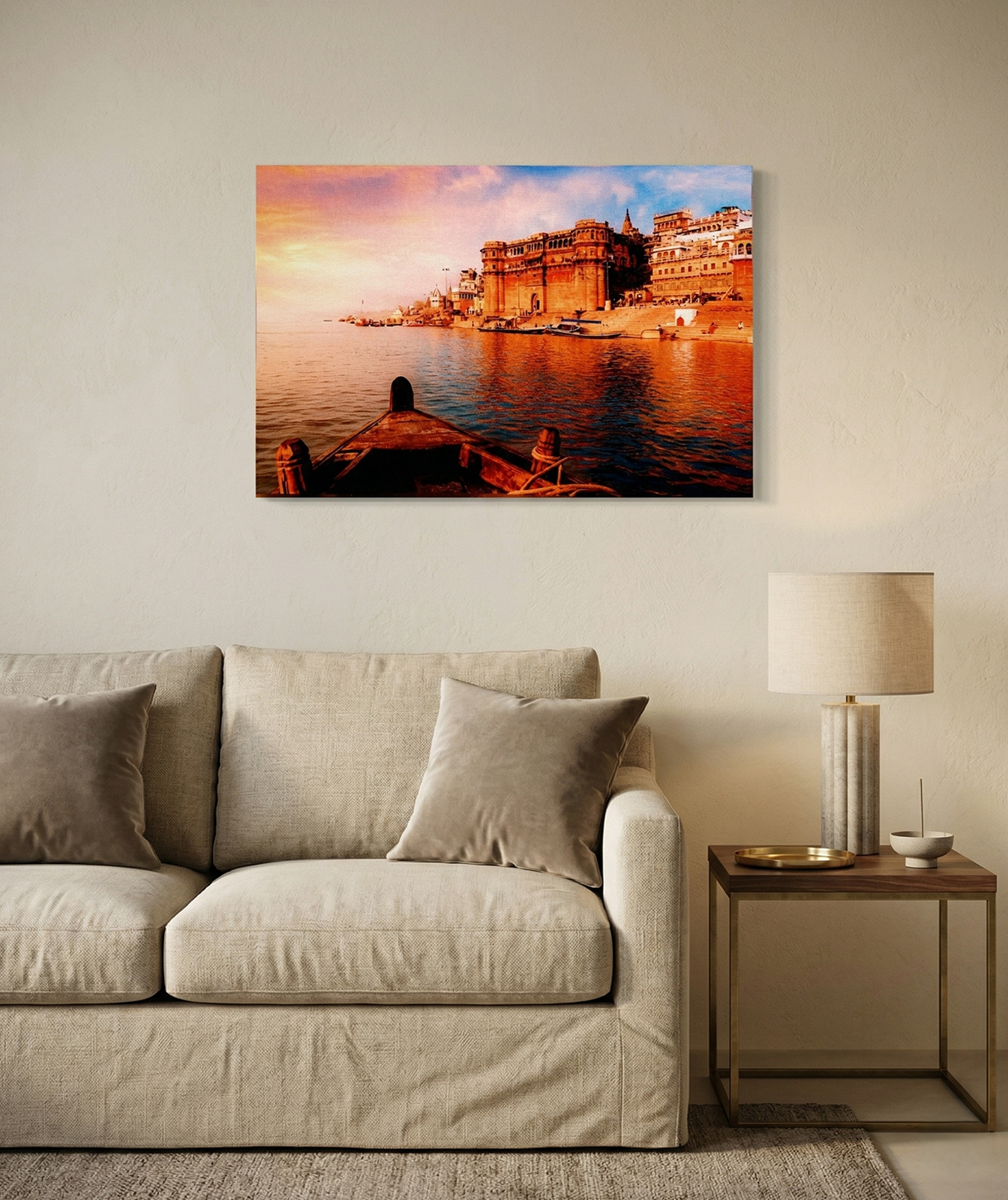 Khushi-Living-Paintings-Devotional-Kashi-Ghat