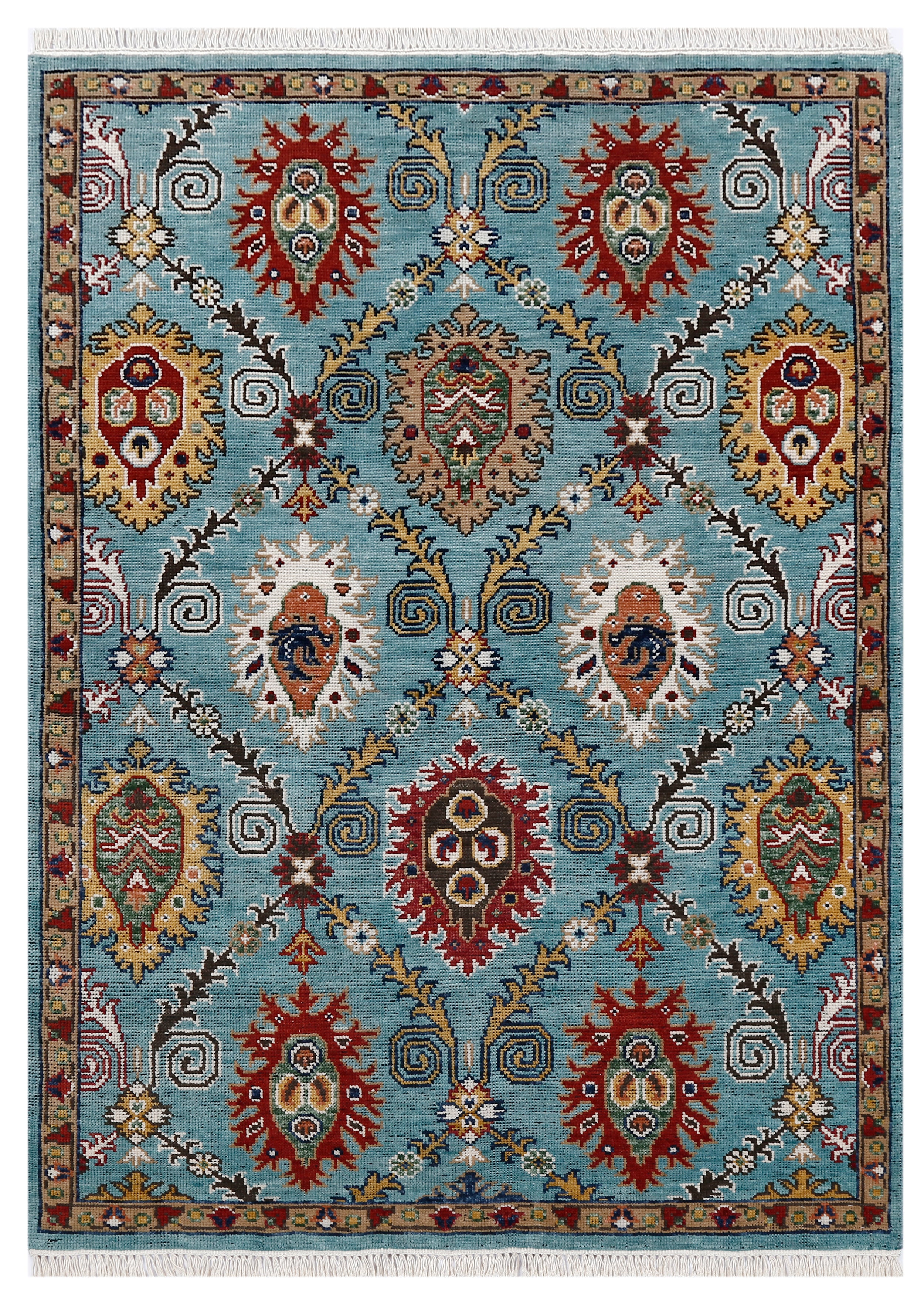 Aqua Ikat