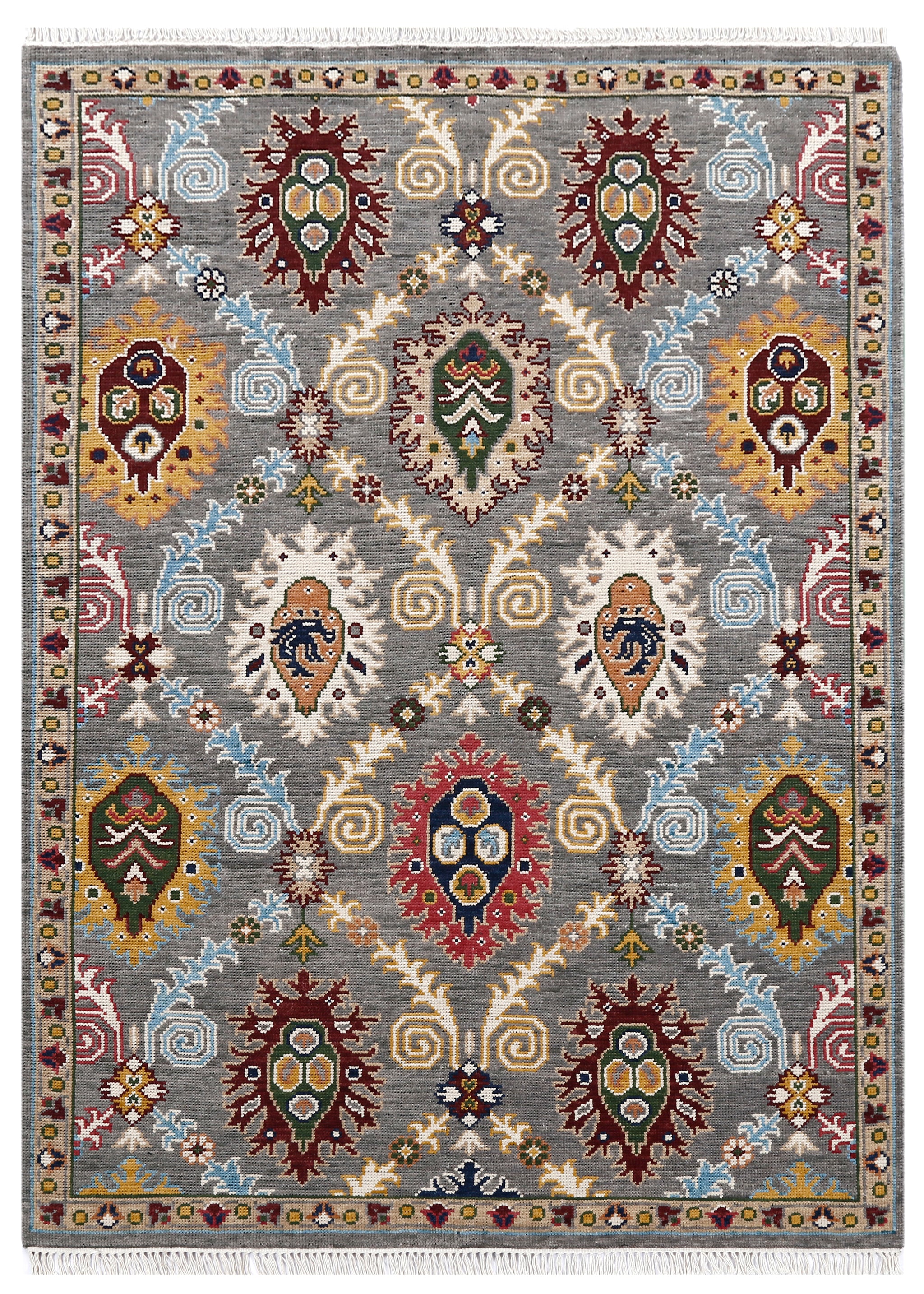 Grey Ikat