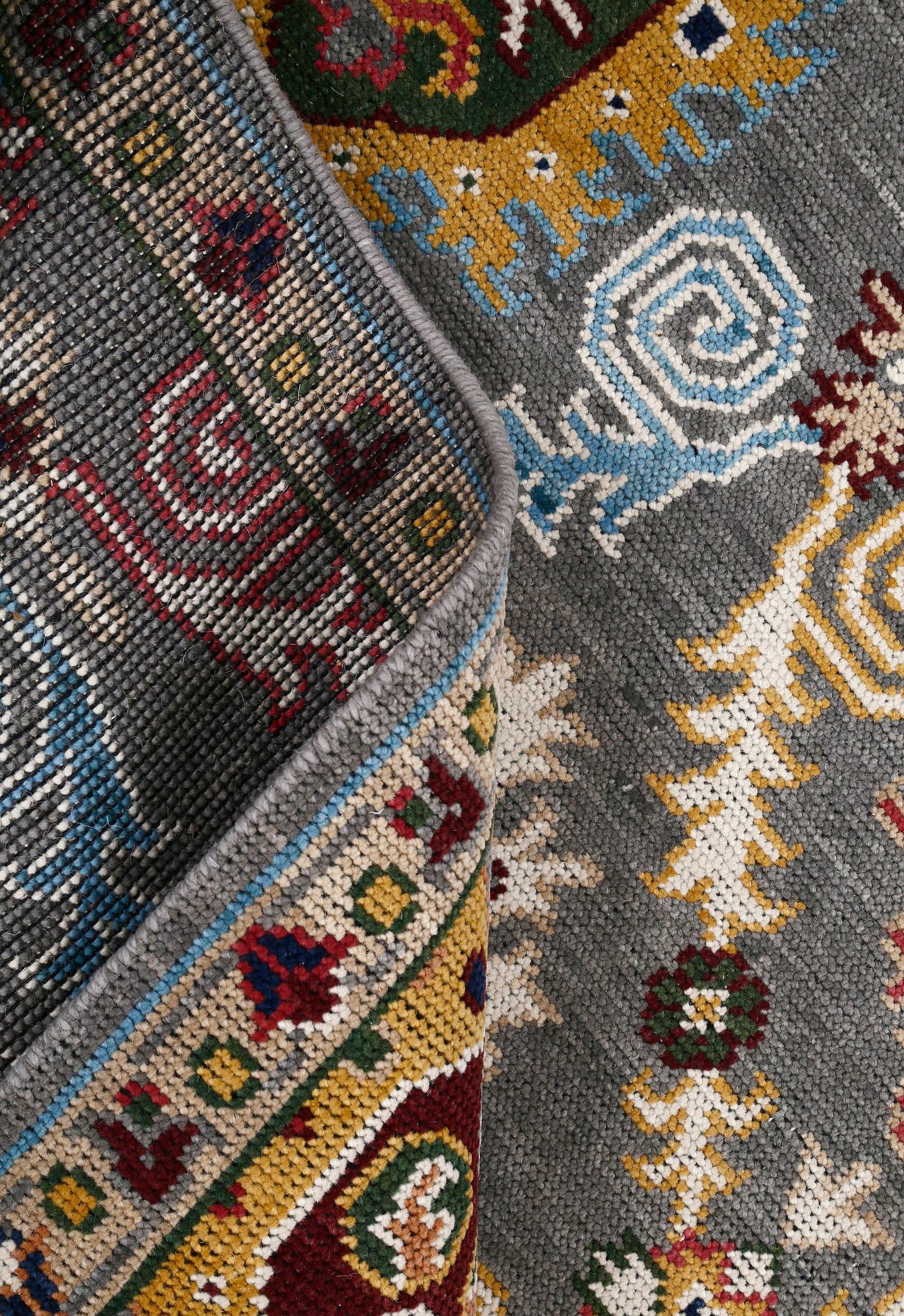 Grey Ikat