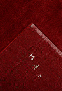 Ruby Velvet Glow Gabbeh Rug