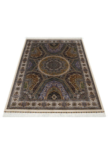 Ivory Arch Medallion Rug