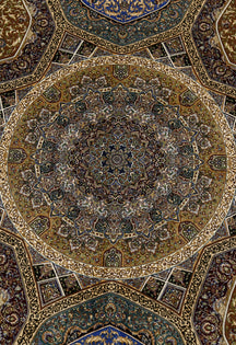 Ivory Arch Medallion Rug