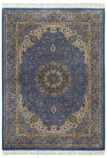 Sapphire Garden Medallion Rug