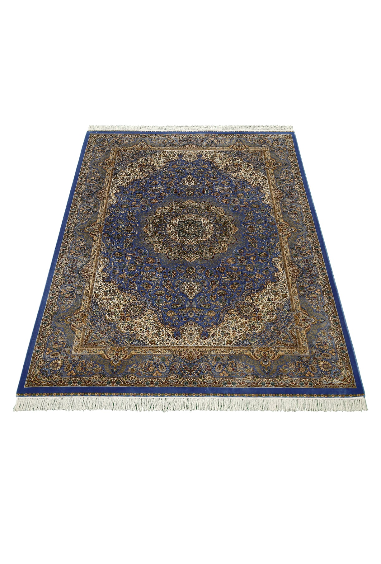 Sapphire Garden Medallion Rug