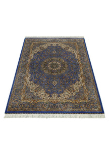 Sapphire Garden Medallion Rug