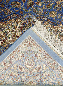 Sapphire Garden Medallion Rug