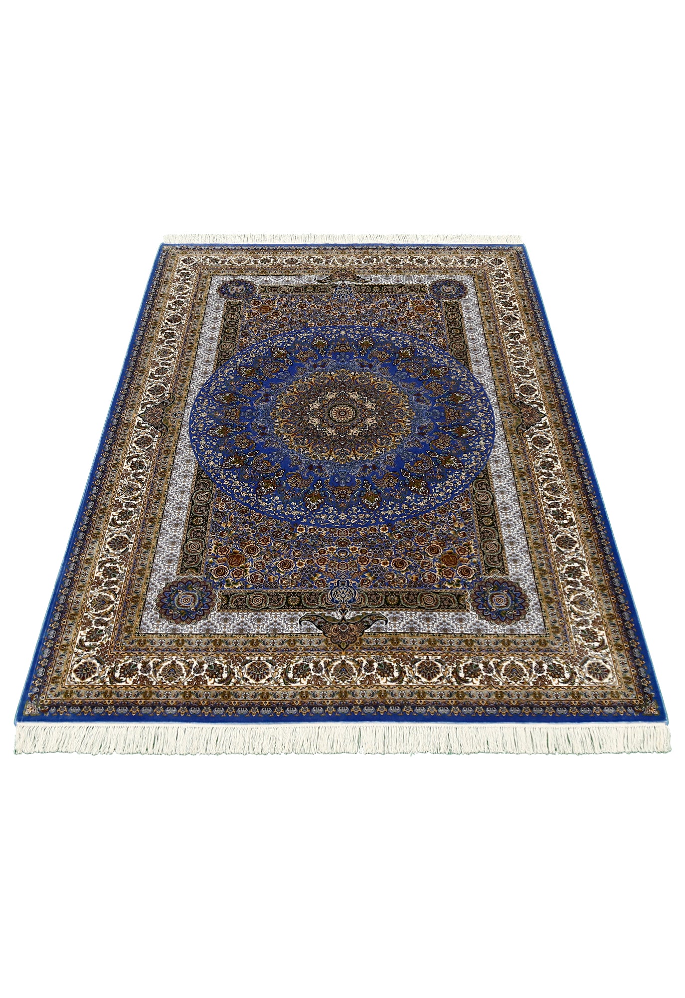 Imperial Azure Medallion Rug