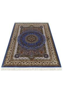 Imperial Azure Medallion Rug