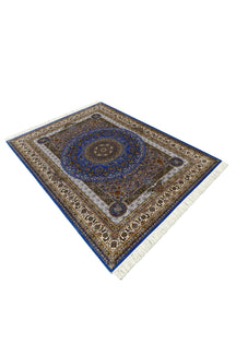 Imperial Azure Medallion Rug