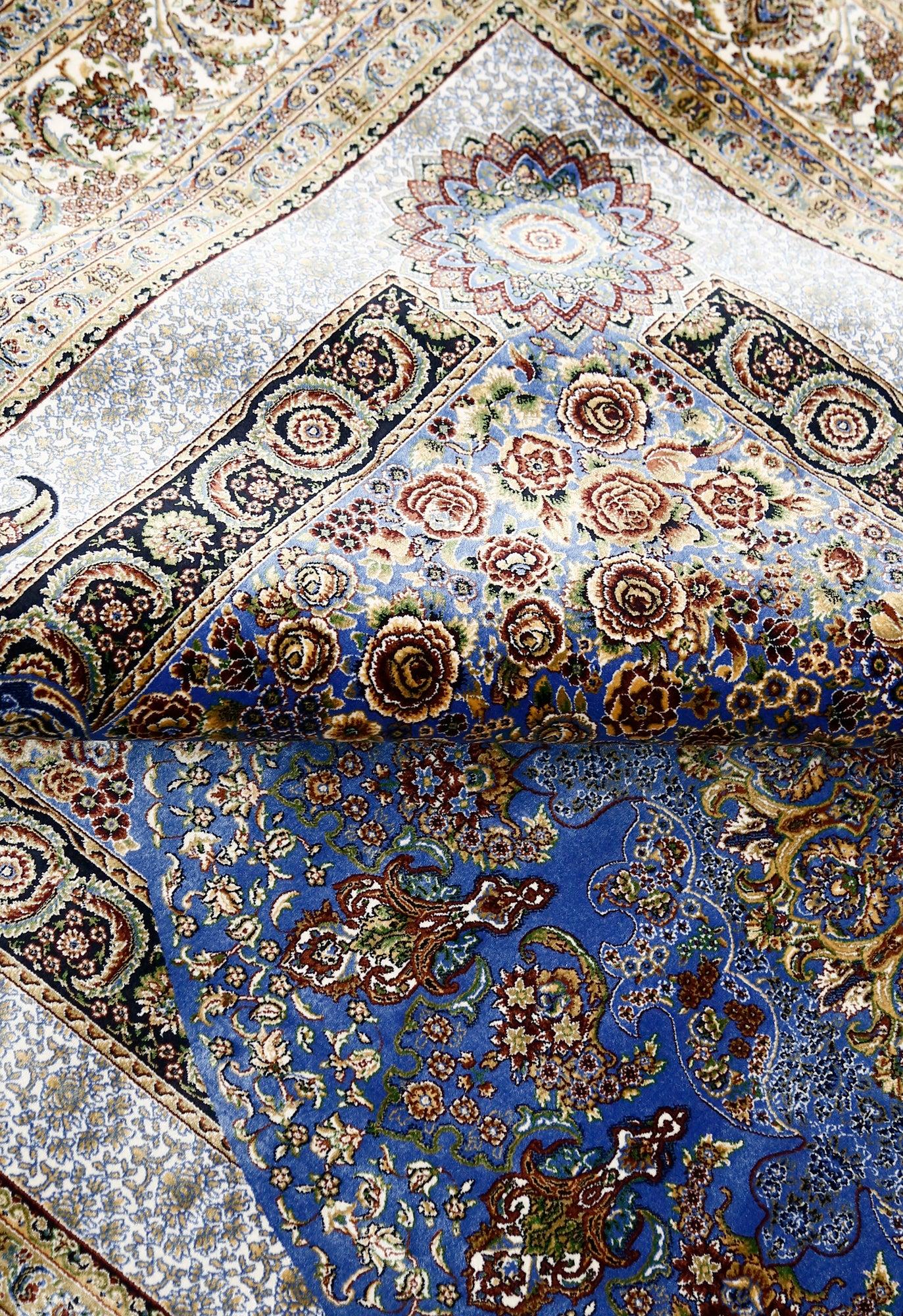 Imperial Azure Medallion Rug