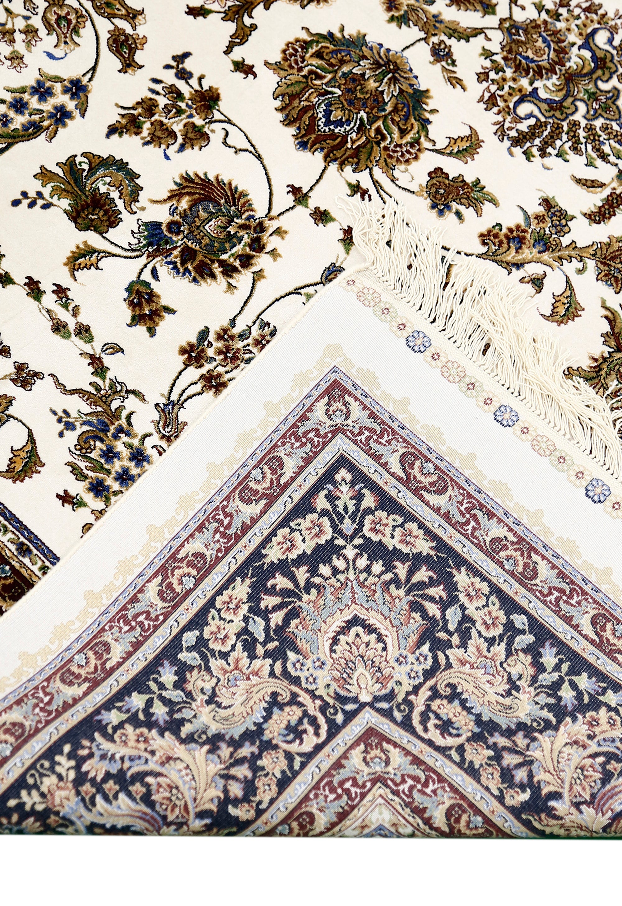 Cream Black Classic Rug