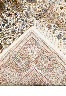 Ivory Starburst Medallion Rug