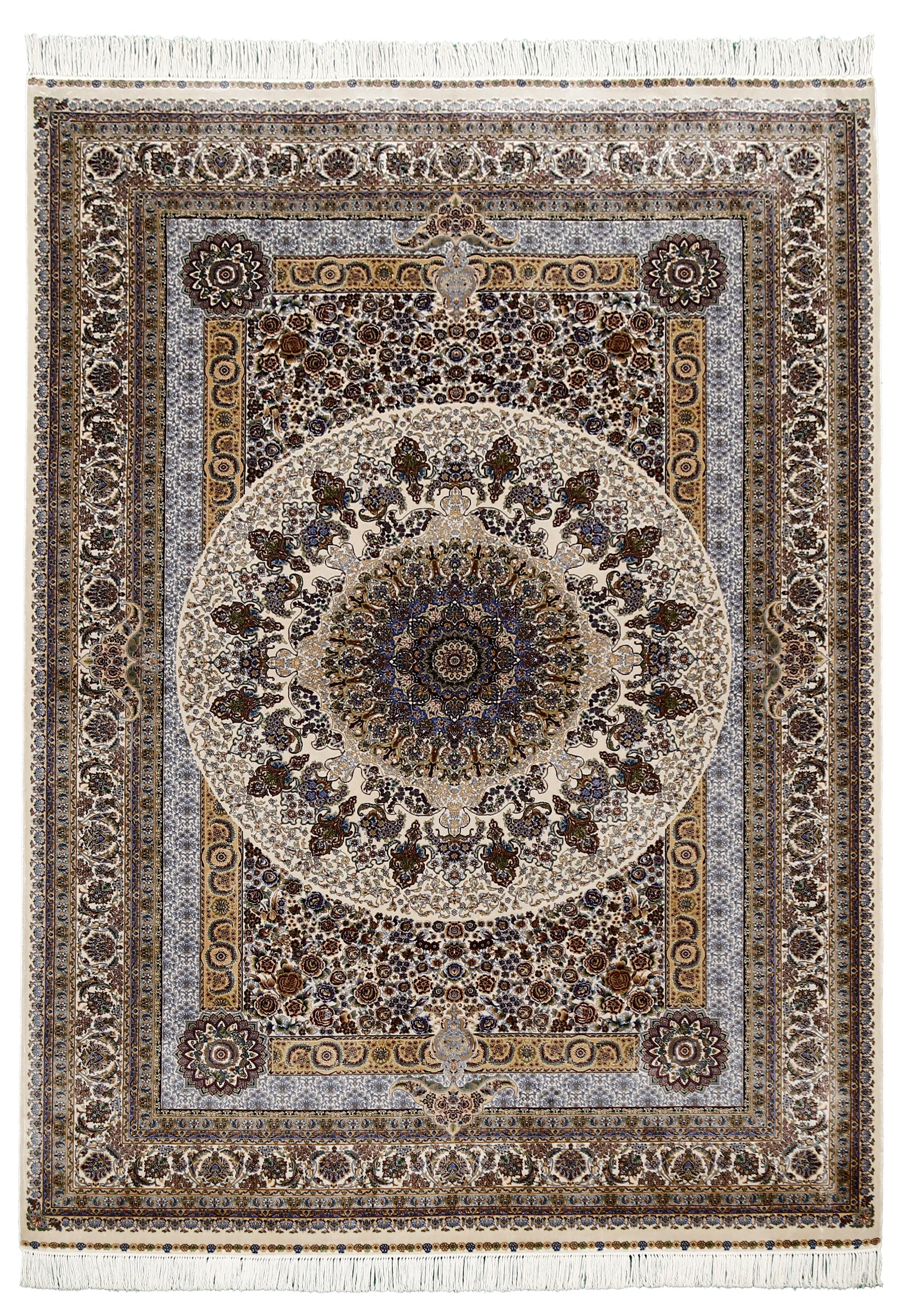 Ivory Royal Medallion Rug