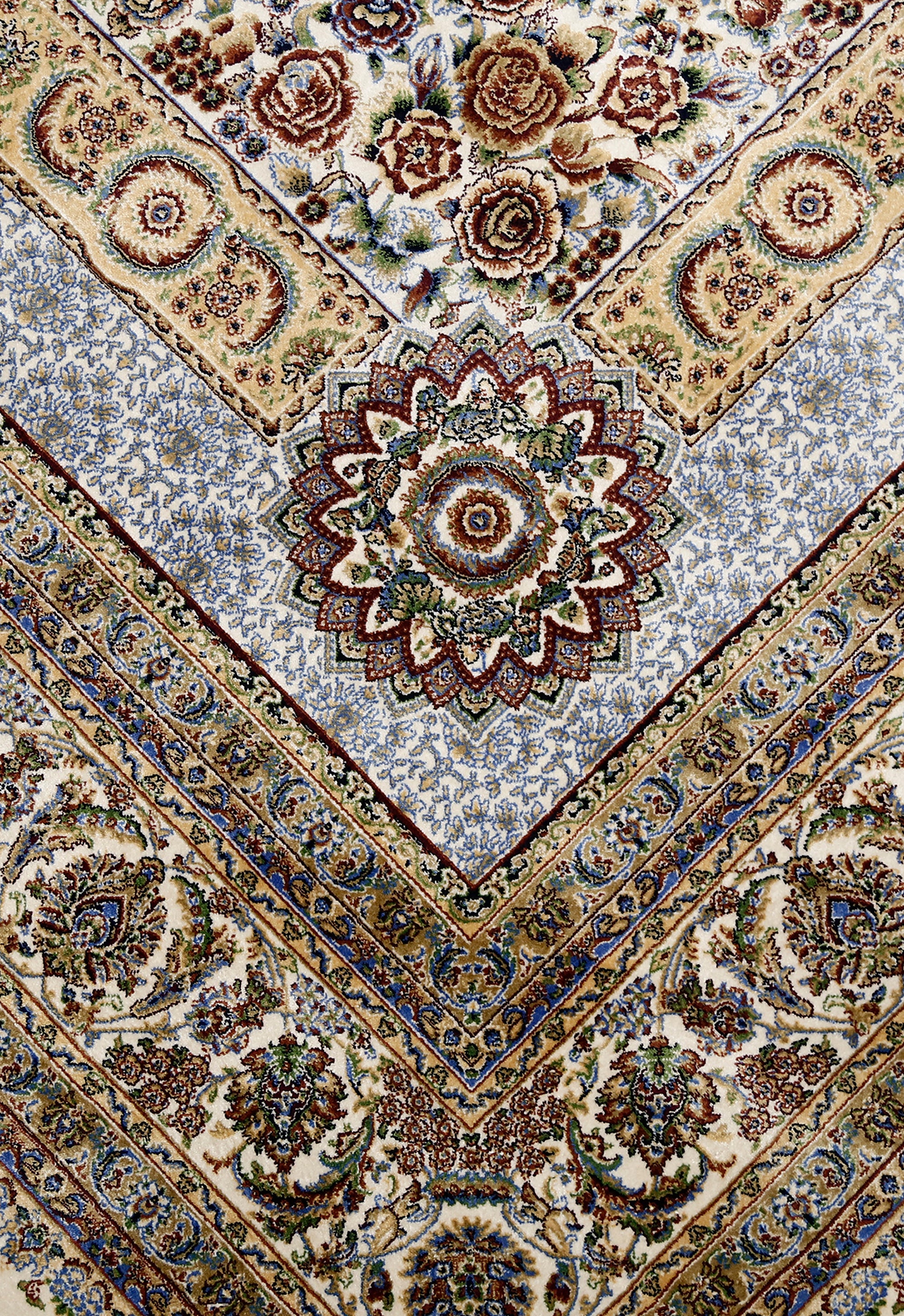 Ivory Royal Medallion Rug