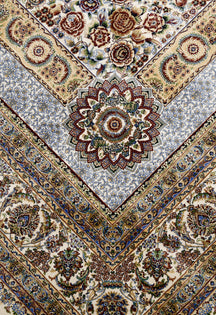 Ivory Royal Medallion Rug