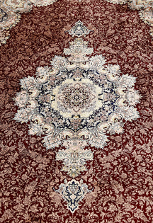 Ruby Palace Medallion Rug