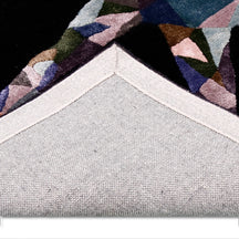 Geometric Horse Hand Tufted Wool Viscose Wall Rug