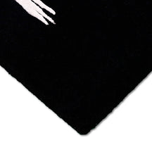 White Horse Silhouette Hand Tufted Wool Viscose Wall Rug