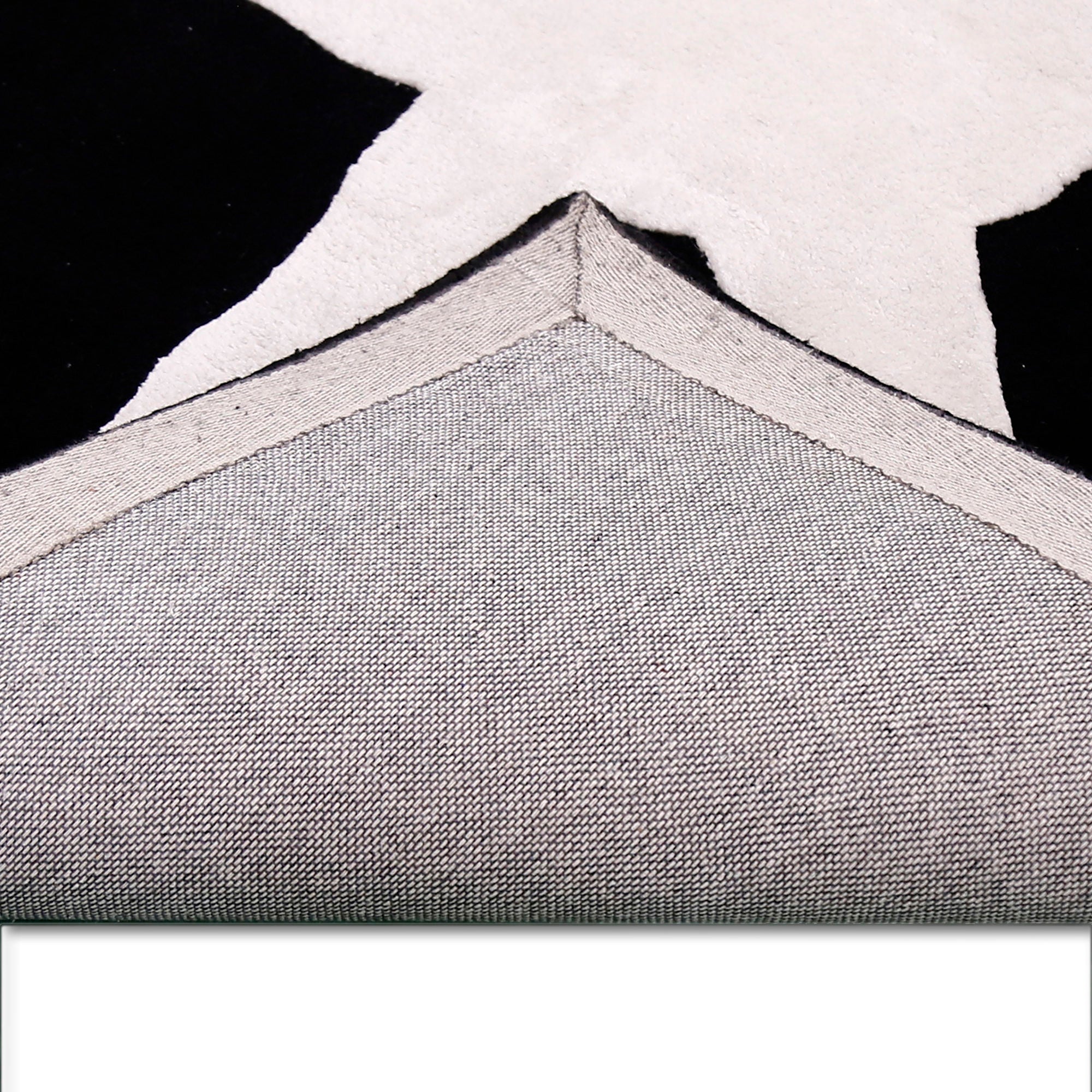 White Horse Silhouette Hand Tufted Wool Viscose Wall Rug