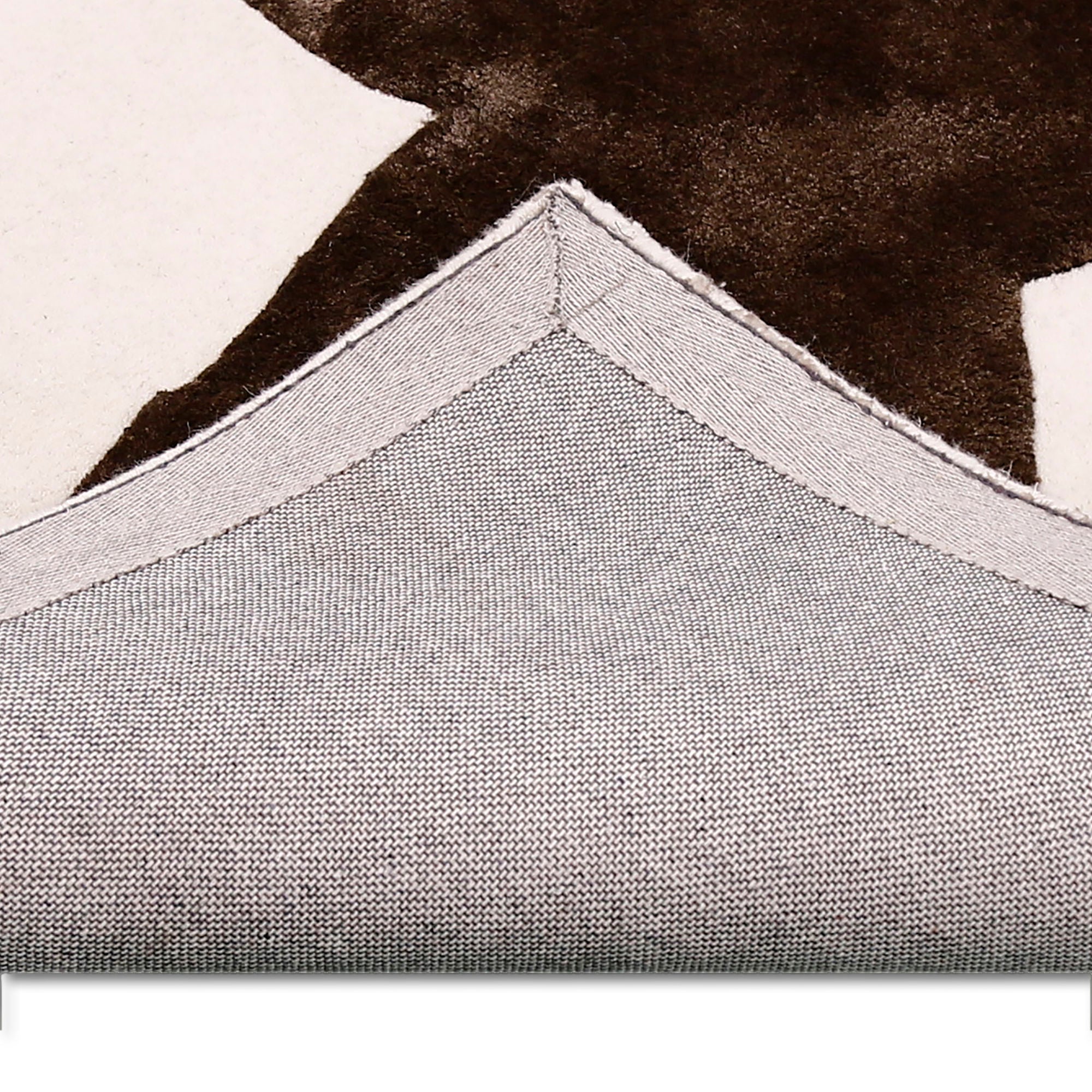 Brown Horse Silhouette Hand Tufted Wool Viscose Wall Rug
